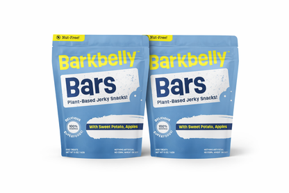 Barkbelly Bars Plant-Based Jerky Snacks with Sweet Potato, Apples & Blueberries